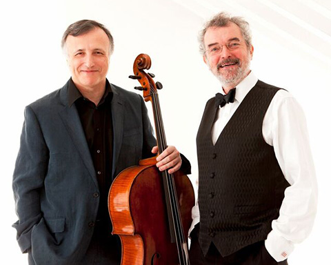 This is a picture of Raphael Wallfisch and John York