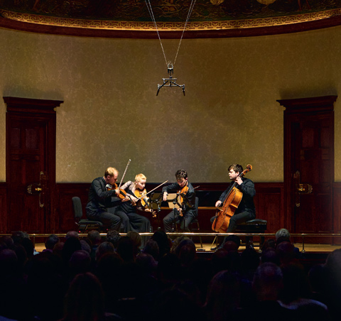 This is a view of the Fibonacci Quartet